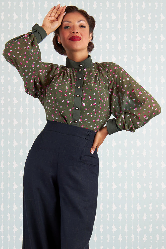Ophelia-Juniper Bishop Sleeve Blouse – Daisy Jones' Locker