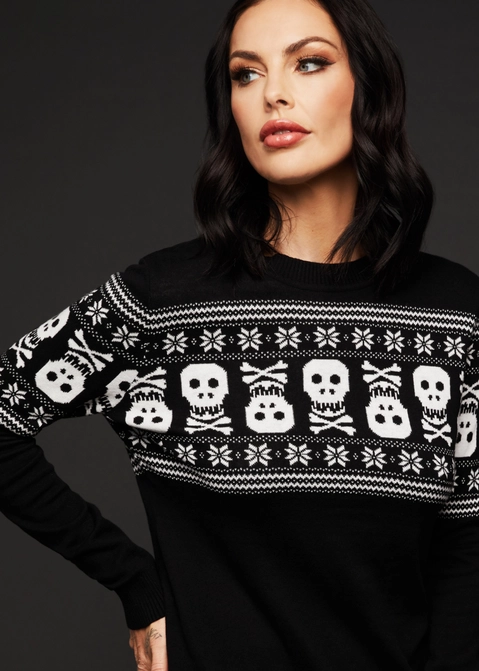 Skelly Ugly Xmas Sweater