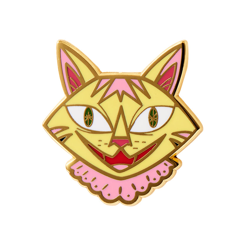 Erstwilder X Kitschy Witch The Cheshire Cat Enamel Pin