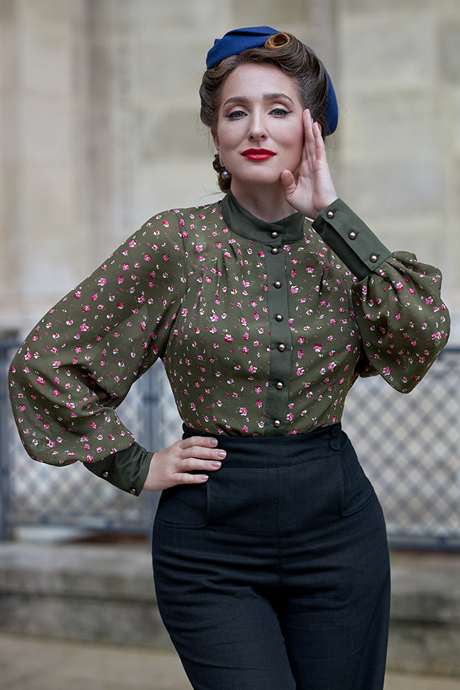 Ophelia-Juniper Bishop Sleeve Blouse – Daisy Jones' Locker