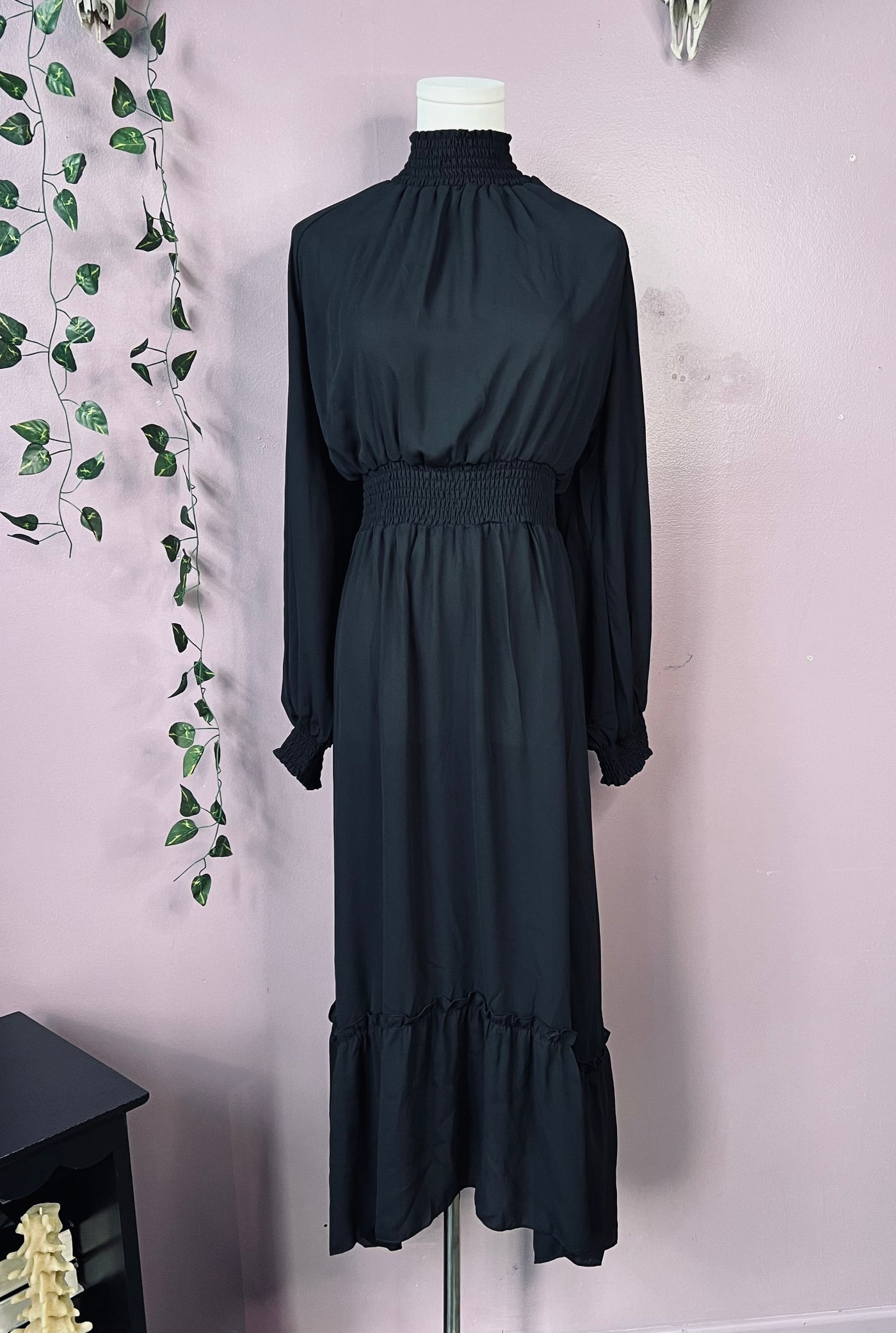 Dorothea Classic Boho Shirred Witch Dress PREORDER