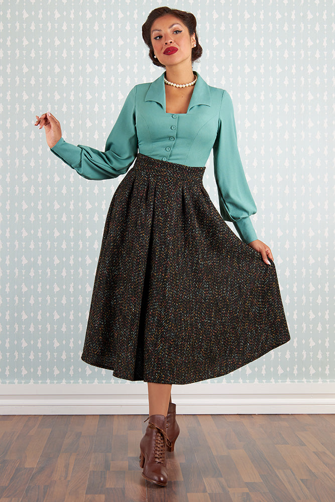 Talissa-Lou Knitted Swing Skirt