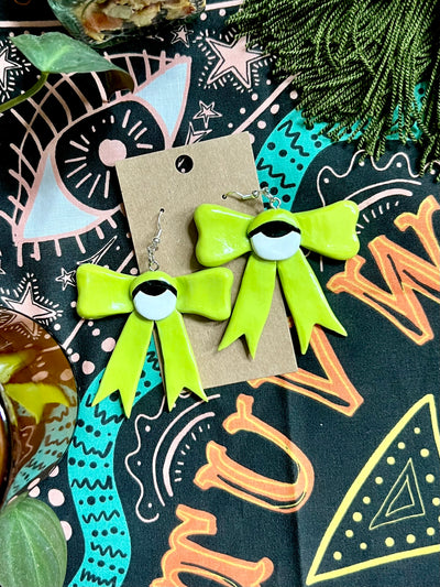Peek-A-Bow Earrings - Small