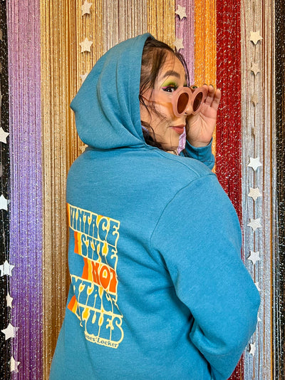 Vintage Style NOT Vintage Values Pullover Hoodie