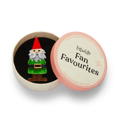 Erstwilder There’s No Place Like Gnome Brooch