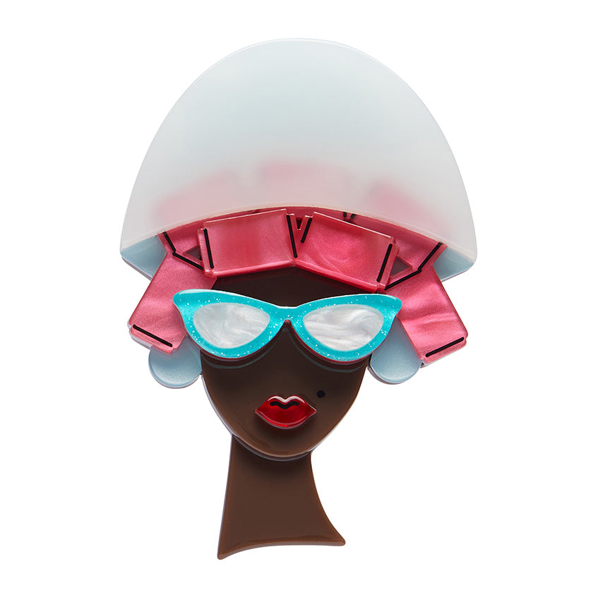 Erstwilder Fancy New ‘Do’ Brooch (2 Skin Tones)