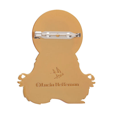 Erstwilder X Lucia Heffernan The Yoga Chick Brooch