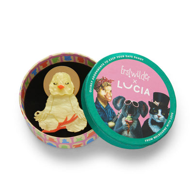 Erstwilder X Lucia Heffernan The Yoga Chick Brooch