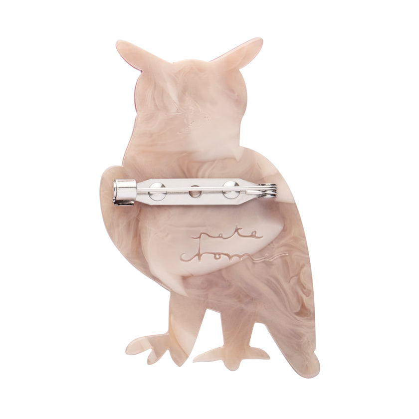 Erstwilder X Pete Cromer The Grand Great Horned Owl Brooch