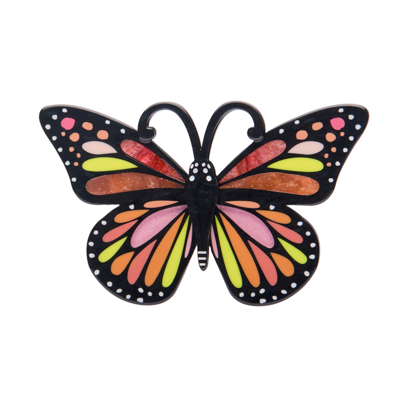 Erstwilder X Pete Cromer The Magnificent Monarch Butterfly Brooch