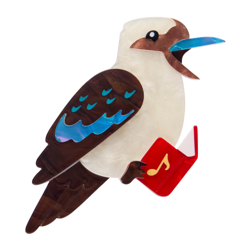 Erstwilder Kip the Kookaburra Brooch