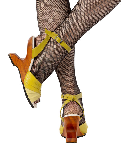 The Boom Boom Wedge in Lemon Lime
