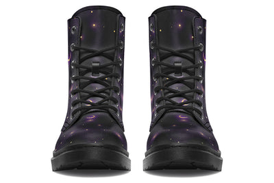 Vegan Ankle Boots in Starry Night