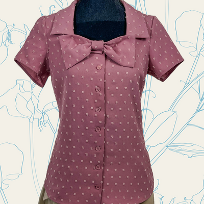 Bonnie Bow Blouse (2 Colorways)