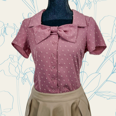 Bonnie Bow Blouse (2 Colorways)