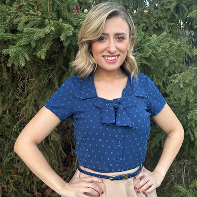 Bonnie Bow Blouse (2 Colorways)