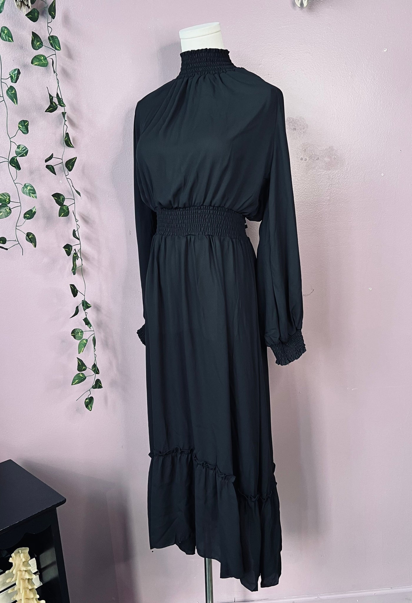 Dorothea Classic Boho Shirred Witch Dress PREORDER