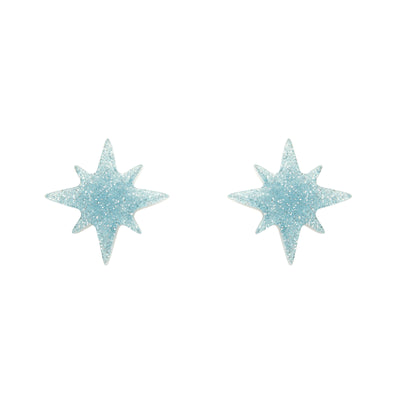 Erstwilder Essentials Atomic Star Glitter Stud Earring (4 Colorways)