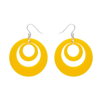 Erstwilder Essentials Double Hoop Drop Earring (7 Colors)