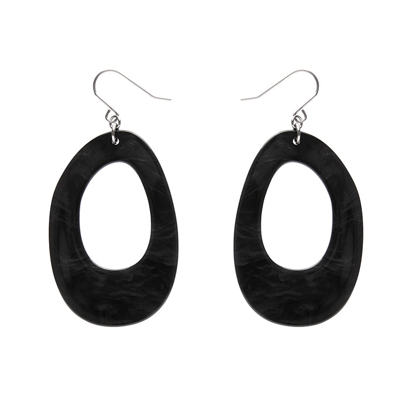 Erstwilder Essentials Bold Hoop Drop Earrings (2 Colorways)
