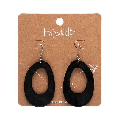 Erstwilder Essentials Bold Hoop Drop Earrings (2 Colorways)