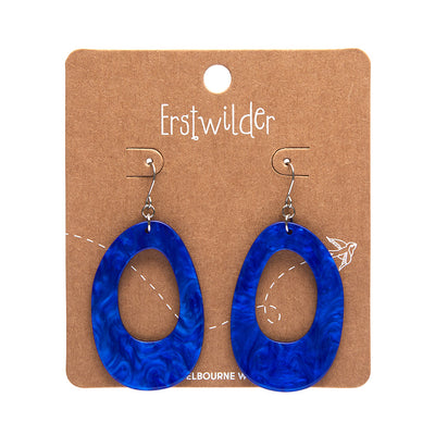 Erstwilder Essentials Bold Hoop Drop Earrings (2 Colorways)