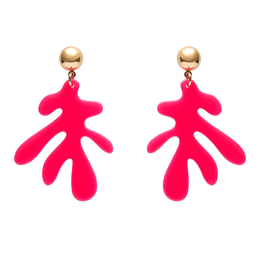 Erstwilder Essentials Coral Ripple Drop Earrings (3 Colors)