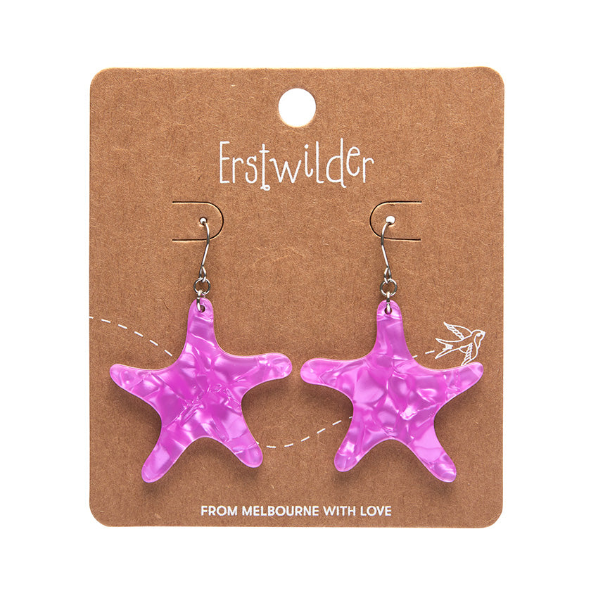 Erstwilder Essentials Starfish Drop Earrings (3 Colors)