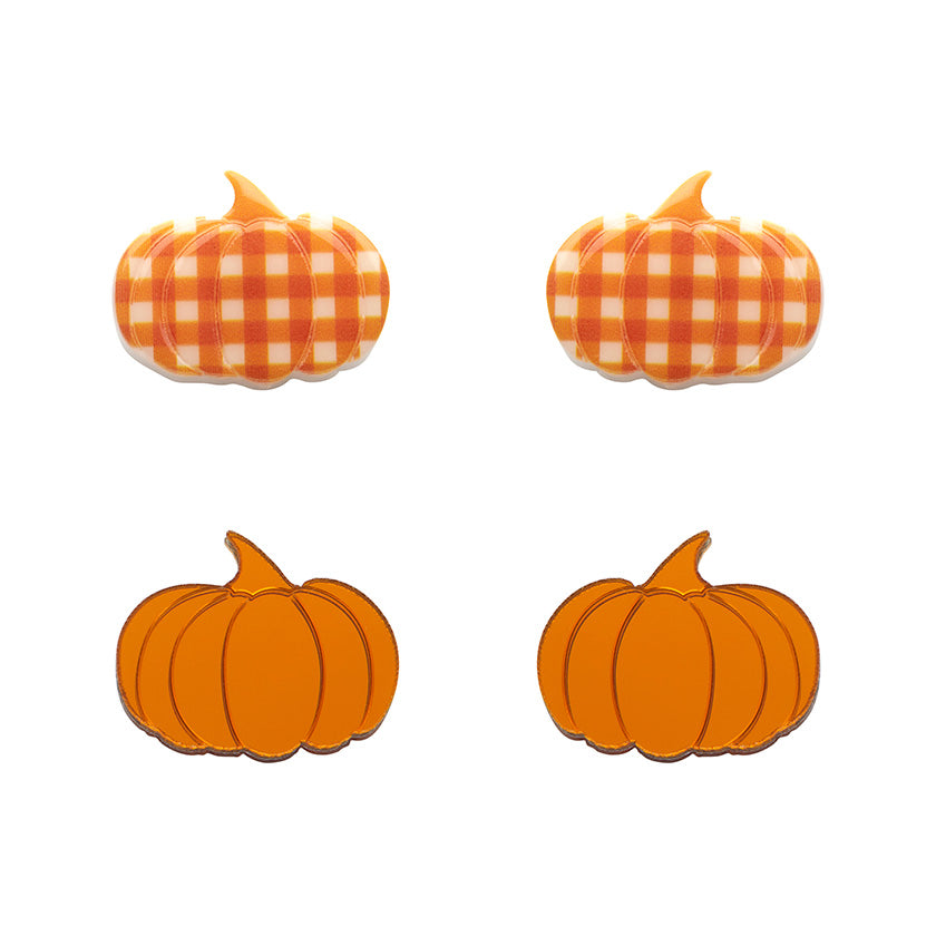 Erstwilder Essentials  Pumpkin Patch Stud Earrings Set (2 Colorways)