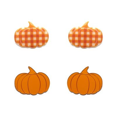 Erstwilder Essentials  Pumpkin Patch Stud Earrings Set (2 Colorways)