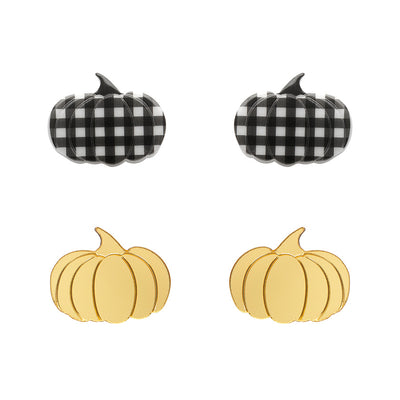 Erstwilder Essentials  Pumpkin Patch Stud Earrings Set (2 Colorways)