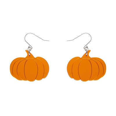 Erstwilder Essentials Pumpkin Mirror Drop Earrings (2 Colorways)