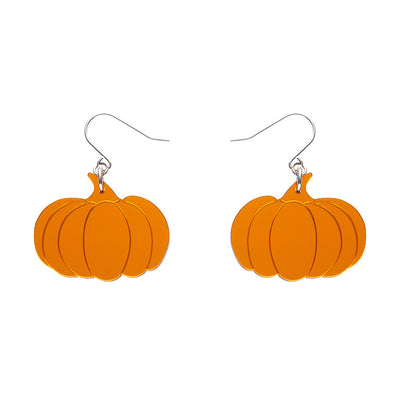 Erstwilder Essentials Pumpkin Mirror Drop Earrings (2 Colorways)