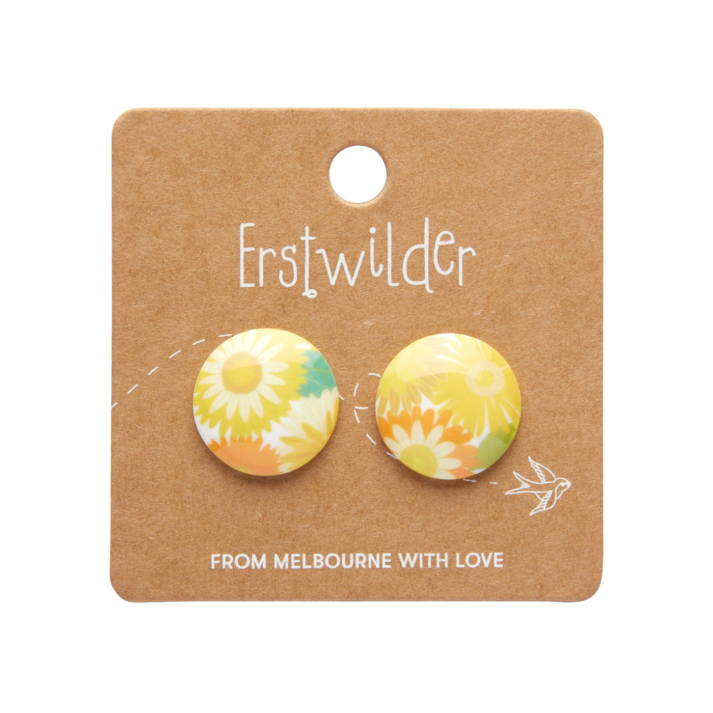 Erstwilder X Jocelyn Rounded Stud Earrings (3 Colorways)