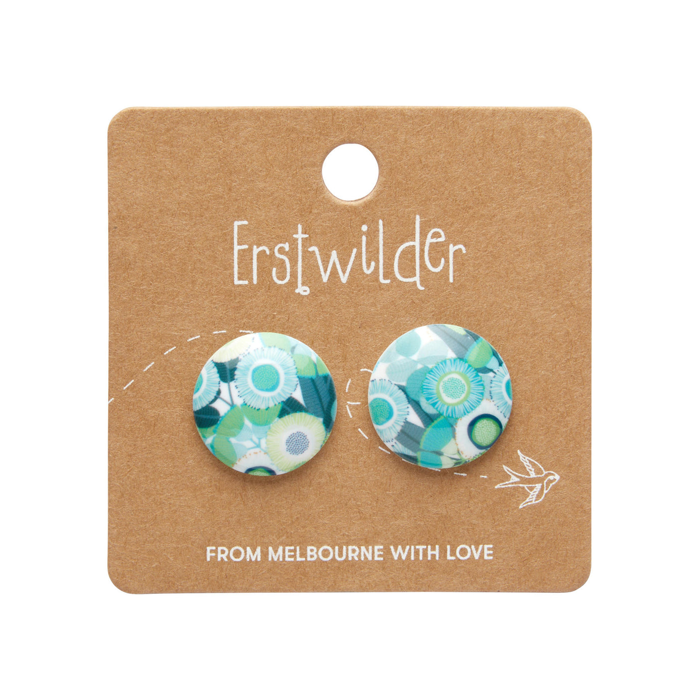 Erstwilder X Jocelyn Rounded Stud Earrings (3 Colorways)