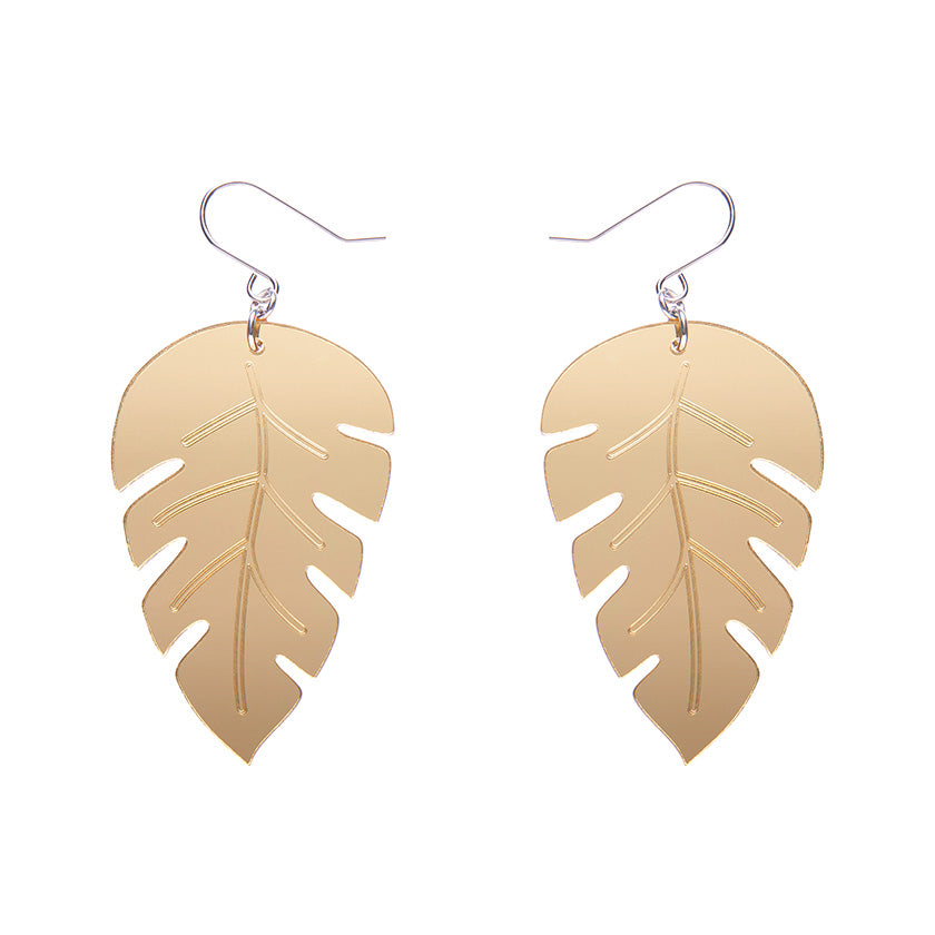 Erstwilder X Frida Kahlo Large Leaf Essential Drop Earrings (2 Color Ways)