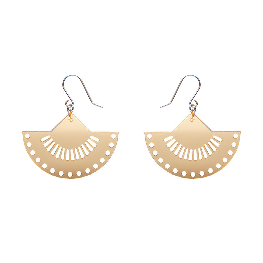 Erstwilder X Frida Kahlo Boho Fan Essential Drop Earrings (3 Color Ways)