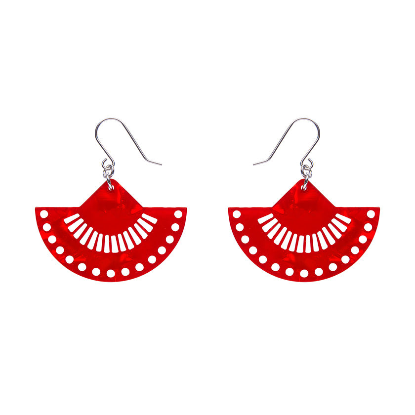 Erstwilder X Frida Kahlo Boho Fan Essential Drop Earrings (3 Color Ways)