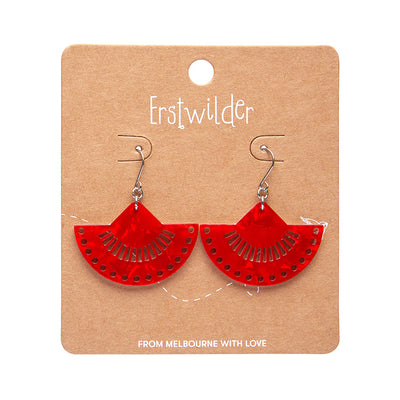 Erstwilder X Frida Kahlo Boho Fan Essential Drop Earrings (3 Color Ways)