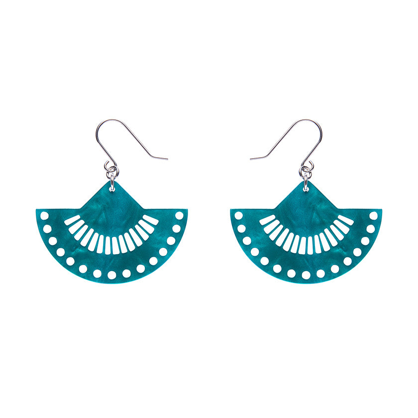 Erstwilder X Frida Kahlo Boho Fan Essential Drop Earrings (3 Color Ways)