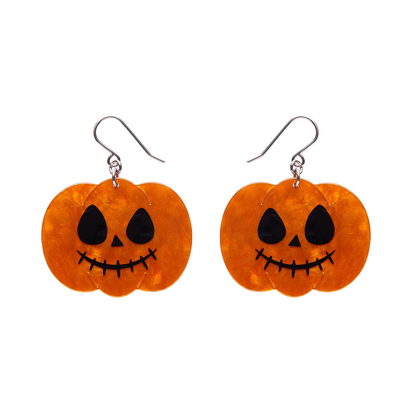 Erstwilder Essentials Jack O Lantern Drop Earrings (2 Colorways)