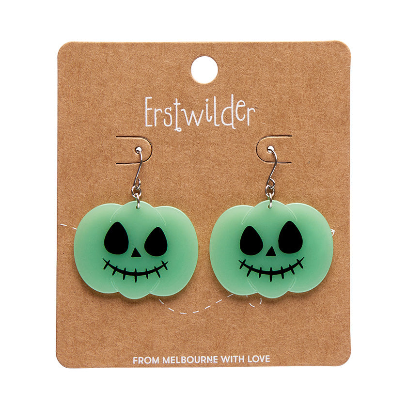 Erstwilder Essentials Jack O Lantern Drop Earrings (2 Colorways)