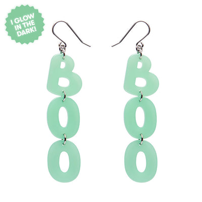 Erstwilder Essentials Boo Drop Earrings - Glow in the Dark