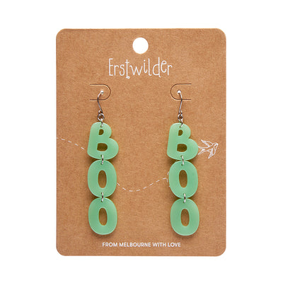 Erstwilder Essentials Boo Drop Earrings - Glow in the Dark
