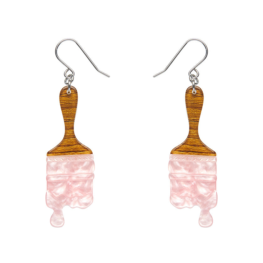 Erstwilder Essentials Paint Brush Ripple Drop Earrings (4 Colorways)