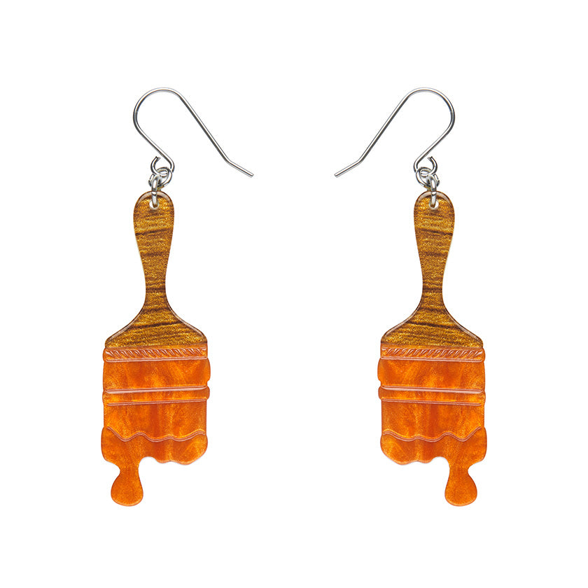 Erstwilder Essentials Paint Brush Ripple Drop Earrings (4 Colorways)