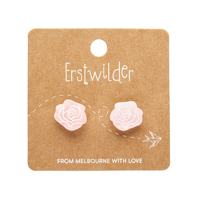 Erstwilder X Pete Cromer Eternal Rose Stud Earrings (2 Colorways)
