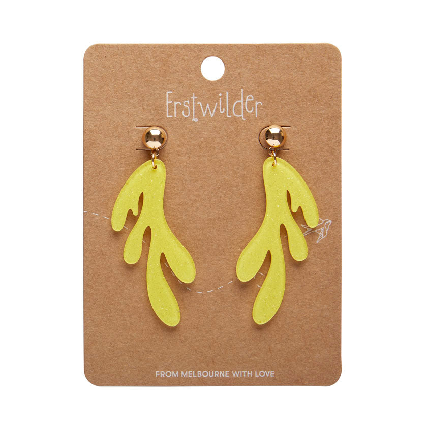 Erstwilder Essentials Reef Coral Drop Earrings (4 Colorways)