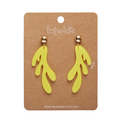 Erstwilder Essentials Reef Coral Drop Earrings (4 Colorways)