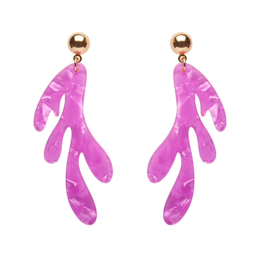 Erstwilder Essentials Reef Coral Drop Earrings (4 Colorways)